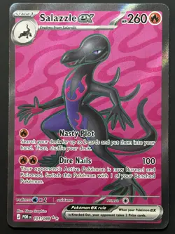 Pokemon - 101/088 Salazzle ex ME03 Perfect Order Ultra Rare Holo NM TCG - Image 1