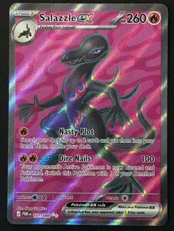 Pokemon - 101/088 Salazzle ex ME03 Perfect Order Ultra Rare Holo NM TCG - Image 2
