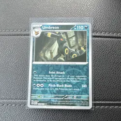 Pokemon Umbreon 059/131 Sv: Prismatic Evolutions Reverse Holo Rare Stage 1 HP110 - Image 1