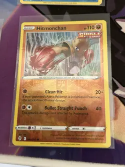 Hitmonchan - 081/203 - Reverse Holo - Evolving Skies - NM/M - Pokemon Card - Image 1