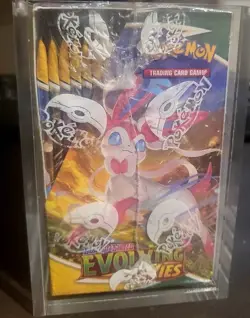 POKEMON EVOLVING SKIES BOOSTER BOX W/ ACRYLIC CASE - Image 2