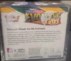 POKEMON EVOLVING SKIES BOOSTER BOX W/ ACRYLIC CASE - Image 5