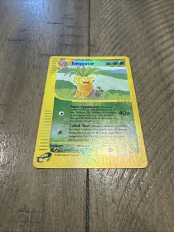 Vintage Pokemon Exeggutor Aquapolis Rare E-Reader #012/147 HP - Image 4