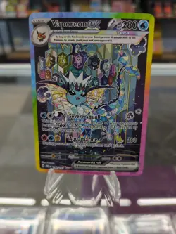 Vaporeon ex - 149/131 - SV: Prismatic Evolutions (PRE) Pokemon - Image 1