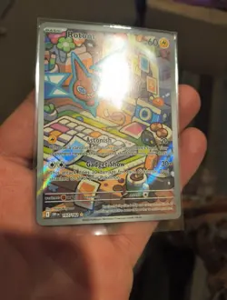 Pokemon TCG Rotom 197/182 IR Destined Rivals Illustration Rare Holo NM English - Image 3