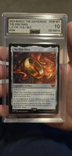 2023 MTG the One Ring Lord of the Rings Tales of Middle-Earth Card 246 AGS 10 - Image 1