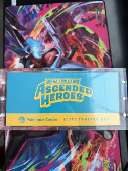 Ascended Heroes Pokemon Center ETB + Magnetic Acrylic Case! Mint! 🔥🔥 - Image 2