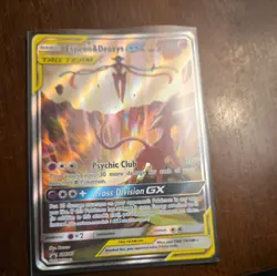 Pokemon TCG Espeon & Deoxys GX SM240 Black Star Promo - Image 1