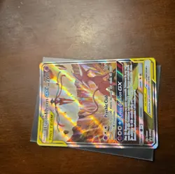 Pokemon TCG Espeon & Deoxys GX SM240 Black Star Promo - Image 3