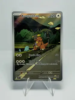 Kangaskhan 204/182 Illustration Rare Destined Rivals Pokemon Holo Mint - Image 1
