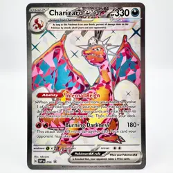 2023 Pokemon TCG Scarlet & Violet #056 Black Star Promo Rare Holo - Charizard EX - Image 1
