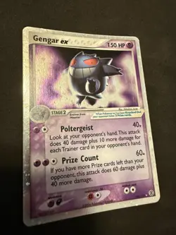 2004 Fire Red Leaf Green Gengar EX Holo Foil Rare 108/112 Pokemon HP / MP - Image 1