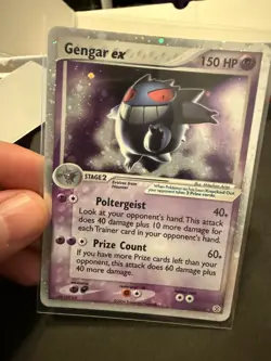 2004 Fire Red Leaf Green Gengar EX Holo Foil Rare 108/112 Pokemon HP / MP - Image 3