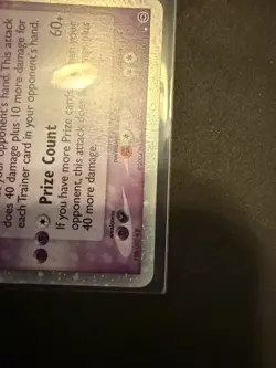 2004 Fire Red Leaf Green Gengar EX Holo Foil Rare 108/112 Pokemon HP / MP - Image 4