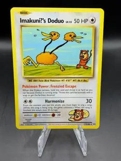 TCG POKEMON IMAKUNIU'S DODUO 112/108 XY EVOLUTIONS - Image 1