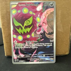 Pokemon Cynthia’s Spiritomb Illustration Rare 244/217 Ascended Heroes near mint - Image 1
