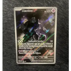 Pokemon TCG Scarlet & Violet Promo Mewtwo 052 Promo Illustration Rare - Image 1