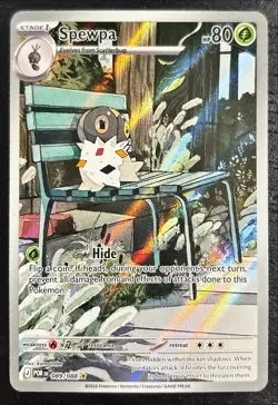 Pokemon TCG Perfect Order Spewpa Illustration Rare IR 089/088 NM English - Image 1