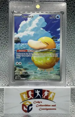 2026 Pokemon Ascended Heroes Psyduck Illustration Rare #226/217 - Image 1