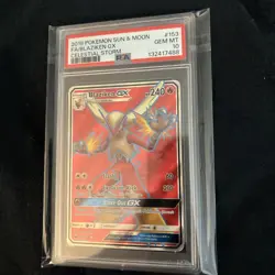 2018 Pokemon SM Celestial Storm Blaziken GX Full Art 153/168 PSA 10 - Image 4