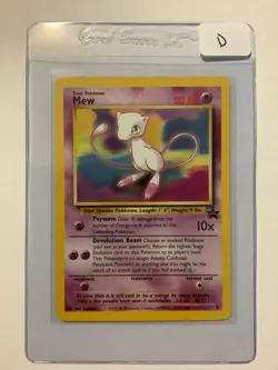 2000 Pokemon WotC Black Star Promo #8 Mew M/NM [D] - Image 1
