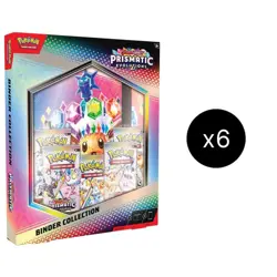 Pokemon TCG S&V Prismatic Evolutions Binder Collection *Open Case* - Image 1
