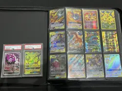 Pokemon Card Binder Collection Lot Charizard, Tag Teams, V, GX, Ex + More - Image 1