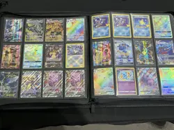 Pokemon Card Binder Collection Lot Charizard, Tag Teams, V, GX, Ex + More - Image 2
