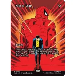 PRESALE PATH TO EXILE (BORDERLESS) X4 Marvel's Spider-man: Marvel Universe MTG - Image 1