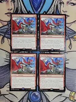 4x Wrathful Raptors - NM/M LCC MTG Magic - Image 1