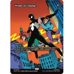 Presale Winds Of Change (borderless) MTG Marvel's Spider-man: Marvel Universe - Image 1