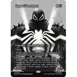 Presale Opposition Agent (borderless) MTG Marvel's Spider-man: Marvel Universe - Image 1