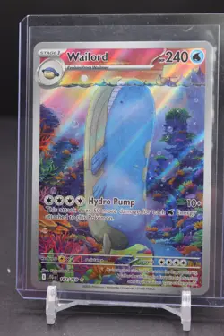 Wailord 162/159 IR Illustration Rare Pokemon Journey Together - Image 1