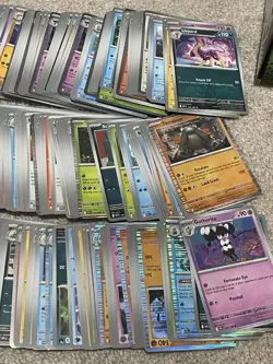 All Pokemon Scarlet & Violet White Flare Bulk 500+ cards lot NM - Image 4