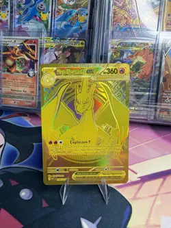 POKEMON MEGA CHARIZARD Y EX GOLD 294/217 ME: ASCENDED HEROES HOLO MINT - Image 1