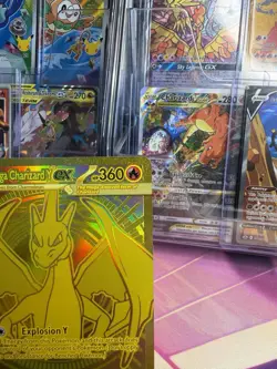 POKEMON MEGA CHARIZARD Y EX GOLD 294/217 ME: ASCENDED HEROES HOLO MINT - Image 3