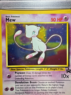 [PSA 6][HEAD SWIRL] 2000 POKEMON PROMO BLACK STAR 9 MEW HOLO POKEMON LEAGUE - Image 2
