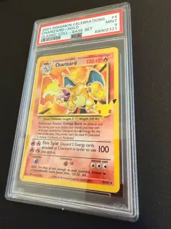 2021 POKEMON CELEBRATIONS CLASSIC COLLECTION #4 CHARIZARD-HOLO PSA 9 - Image 4