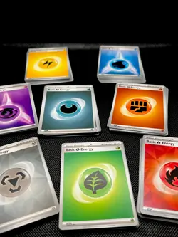 Pokemon TCG Basic Energy Card Lot - 15 of each Type - 120 Cards - Image 1