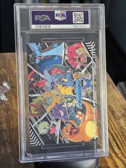 PSA 6 Mega Charizard X Climax! Tour Battle Bromide Gum 2022 Ensky Pokemon - Image 2