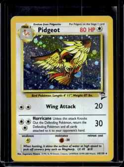 2000 Pokemon 2 Pidgeot Holo #14/130 - Image 1