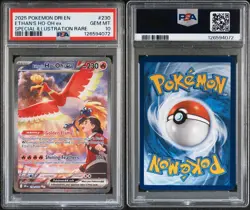 2025 POKEMON DRI EN-DESTINED RIVALS #230 ETHAN'S HO-OH EX PSA 10 - Image 4