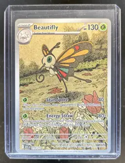 2026 Pokemon Ascended Heroes Beautifly Illustration Rare #219/217 - Image 1