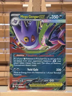 Mega Gengar EX 056/094 - PFL EN Phantasmal Flames Pokemon - NM/M - Image 1