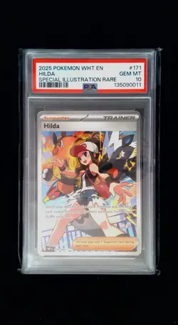 Hilda White Flare Special Illustration Rare 171/086 Pokemon TCG PSA 10 - Image 1