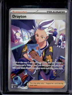 2024 Pokemon Surging Sparks Drayton #244/191 - Image 1