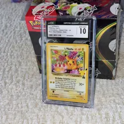 Pokemon Birthday Pikachu 24 Celebrations CGC 10 Gem Mint 2021 Slab - Image 2