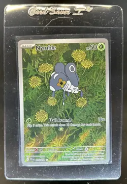 2025 Pokemon Phantasmal Flames Nymble Illustration Rare #096/094 - Image 1