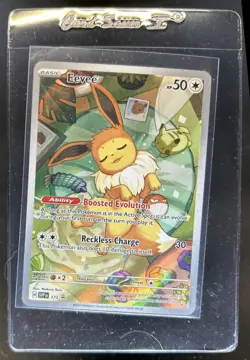 2023-25 Pokemon SV Black Star Promos Eevee #173 - Image 1