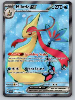 Milotic ex 217/191 Ultra Rare Surging Sparks Pokemon Near Mint - Image 1
